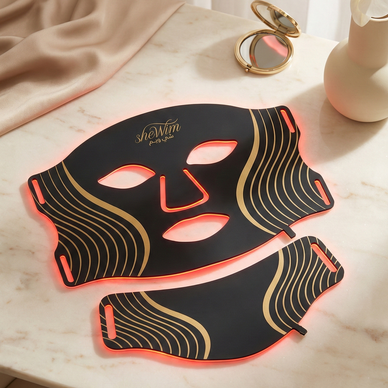 Masque LED Visage et Cou sheWim® Advanced