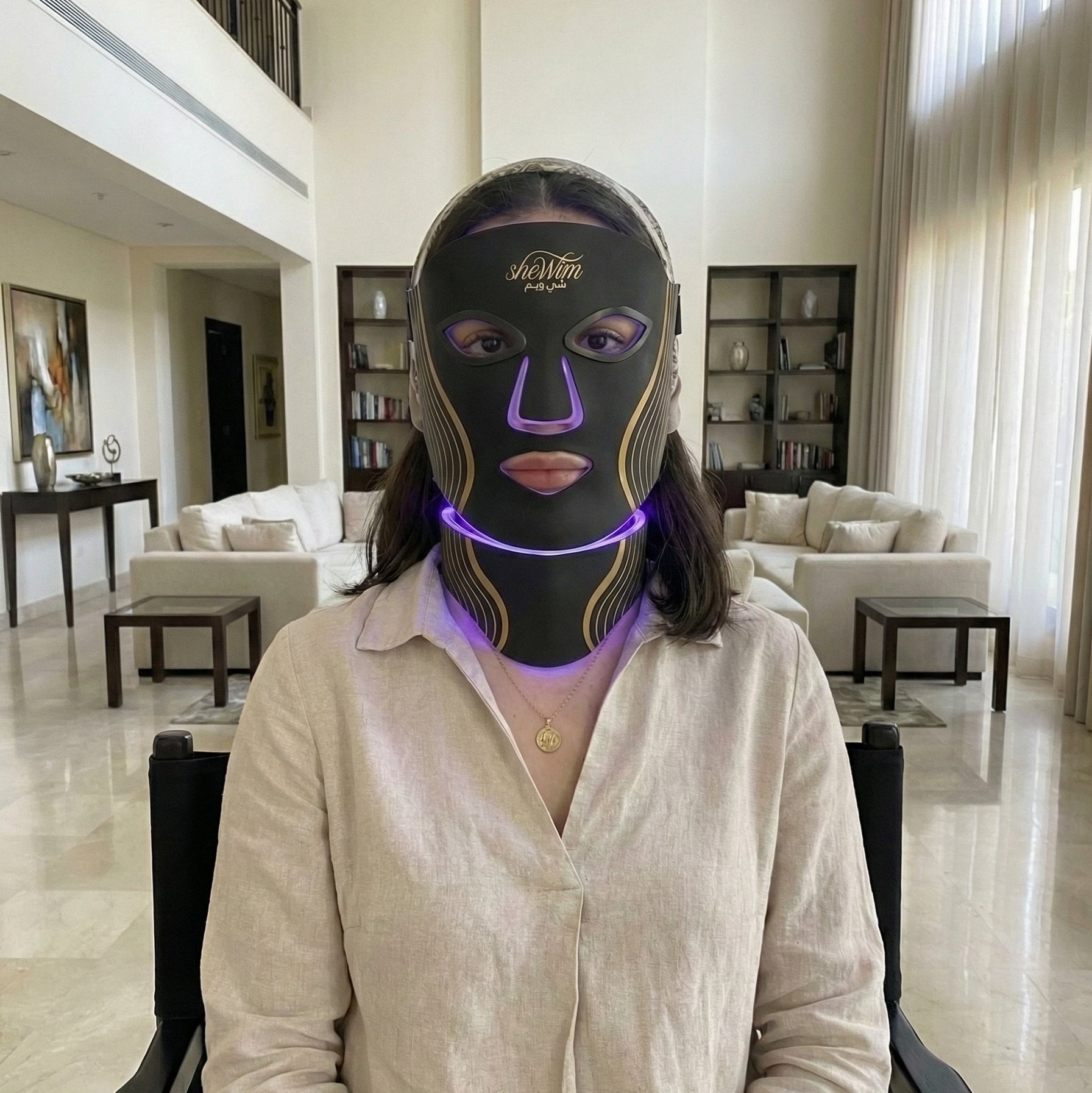 sheWim® Advanced LED Face & Neck Rejuvenation Set