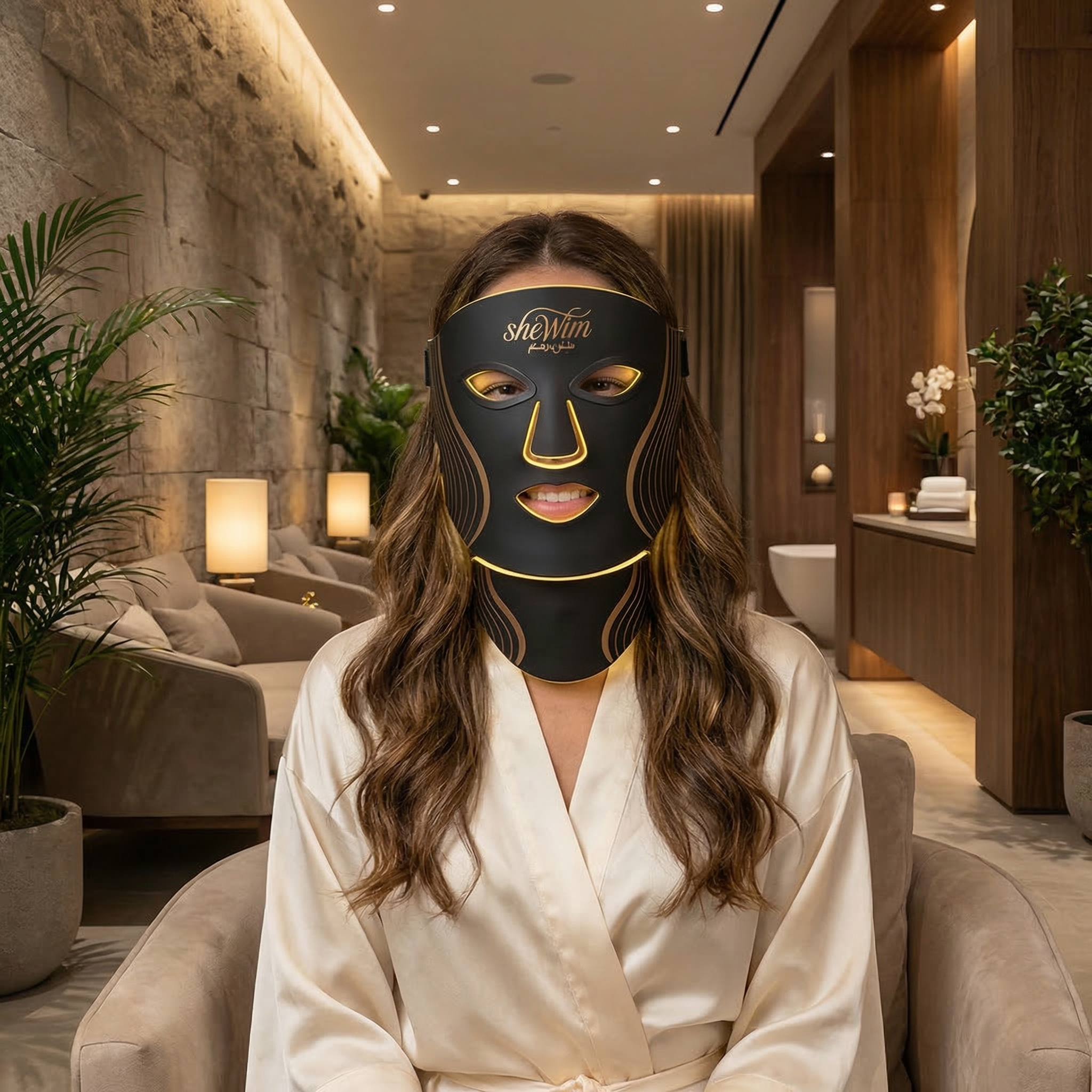 sheWim® Advanced LED Face & Neck Rejuvenation Set