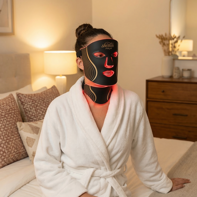 Masque LED Visage et Cou sheWim® Advanced