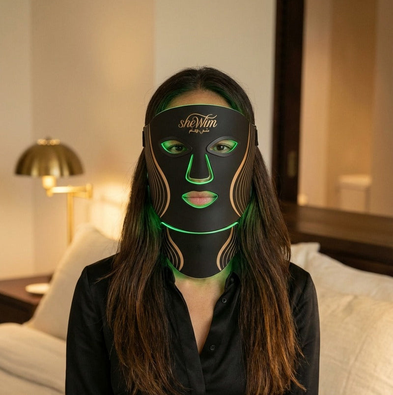 Masque LED Visage et Cou sheWim® Advanced