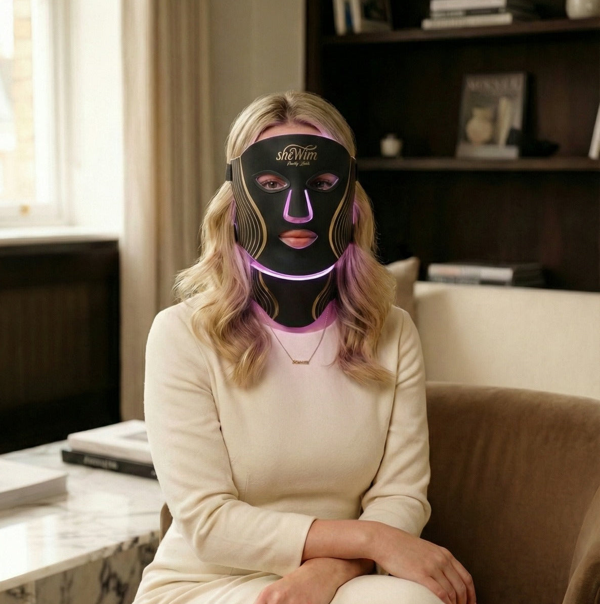 sheWim® Advanced LED Face & Neck Rejuvenation Set